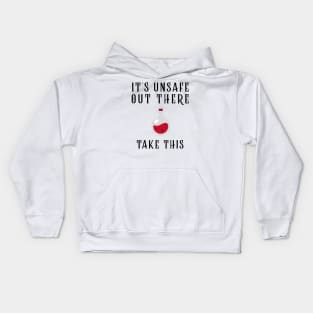 Take This Potion Witchcraft Kids Hoodie